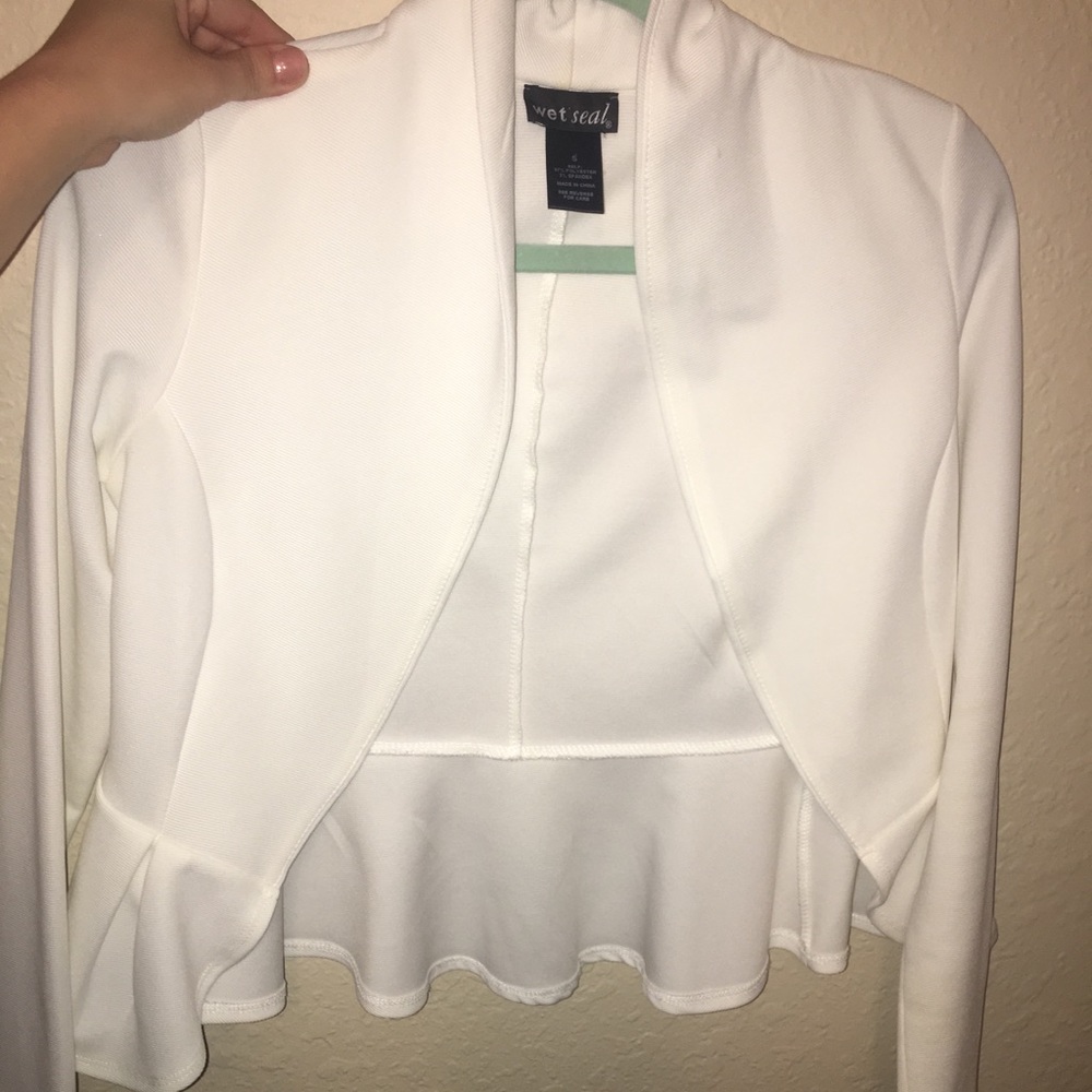 White blazer